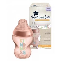   Tommee Tippee Closer To Nature cumisüveg 260ml színes 0+  Be Kind