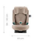 Britax Römer Safefix Classic gyerekülés 100-150 cm - Deep Grey