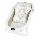 Premium Összecsukható kád hőmérővel és anatómiai támasztékkal + állvány - Beige