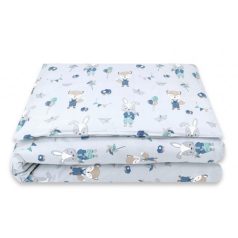 Baby Shop 2 részes babaágynemű - kék róka és nyuszi
