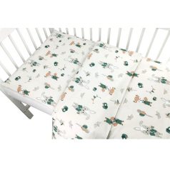 Baby Shop 2 részes babaágynemű - bézs róka és nyuszi