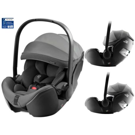 Britax Römer Baby-Safe Pro Style
hordozó 40-85cm - Mineral Grey