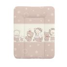 Ceba Baby puha pelenkázó lap 50*70 cm - Ducklings brown