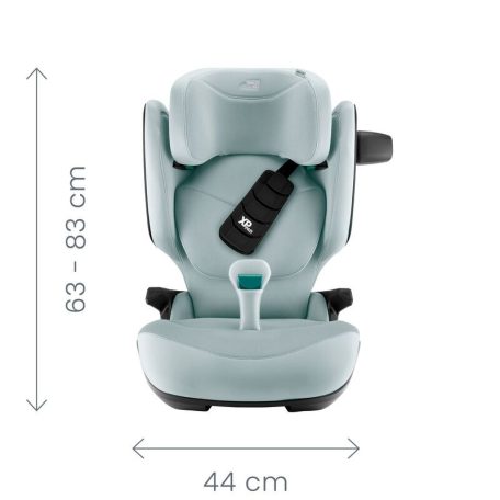 Britax Römer Kidfix Pro Style i-size autósülés (100-150 cm) - Mineral Grey