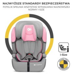   Kinderkraft COMFORT UP i-Size biztonsági autósülés  76-150cm - pink