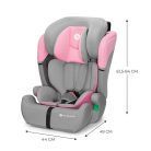 Kinderkraft COMFORT UP i-Size biztonsági autósülés  76-150cm - pink