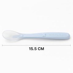 Bocioland puha szilikon etetőkanál 1 db - kék