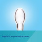 Canpol babies nyugtató szilikon cumi 18 hó + türkiz kutyus 