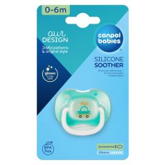 Canpol babies nyugtató szilikon cumi 0-6 hó - autós