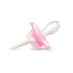   Canpol babies nyugtató szilikon cumi 18 hó + rózsaszín kislány