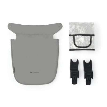 Kinderkraft Newly + Mink pro 4:1 multifunkciós babakocsi - moonlight grey 