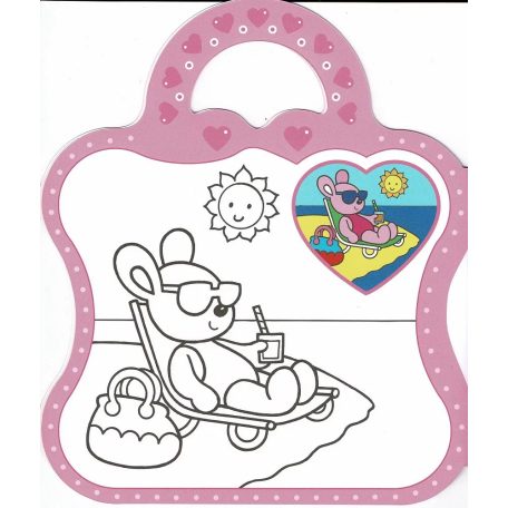 Füles kifestő matricákkal - 1. Bicikli -klón