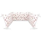 Baby Shop fejvédő kiságyba - rózsaszín kacsa 