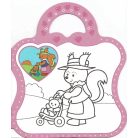 Füles kifestő matricákkal - 1. Bicikli 