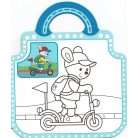 Füles kifestő matricákkal - 4. Roller 