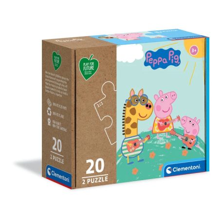 Clementoni Peppa malac 2x20db-os puzzle