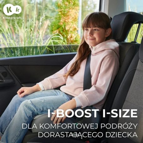 Kinderkraft i-Boost i-Size ülésmagasító 135-150 cm - Green