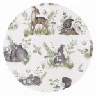 Baby Shop fejvédő kiságyba -  Erdei barátok zöld 