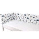 Baby Shop fejvédő kiságyba - kék repülőgép 