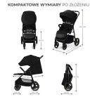 Kinderkraft Trig 3 sportbabakocsi - Onyx Black