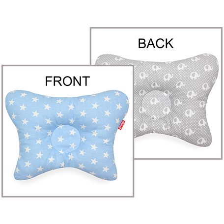 Scamp laposfejűség elleni párna - Blue Stars Elephant
