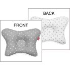 Scamp laposfejűség elleni párna - Little Heart White Gray