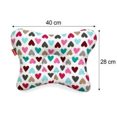 Scamp laposfejűség elleni párna - Colorful Heart
