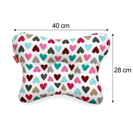 Scamp laposfejűség elleni párna - Colorful Heart