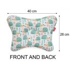 Scamp laposfejűség elleni párna - Hedgehog Green