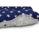 Scamp laposfejűség elleni párna - Blue White Star