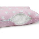 Scamp laposfejűség elleni párna - Rosa Stars Dots