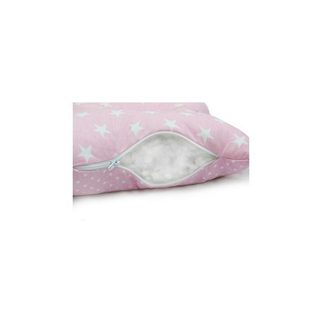 Scamp laposfejűség elleni párna - Rosa Stars Dots