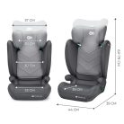 Kinderkraft  I-Spark i-size gyerekülés 100-150 cm  - Grey