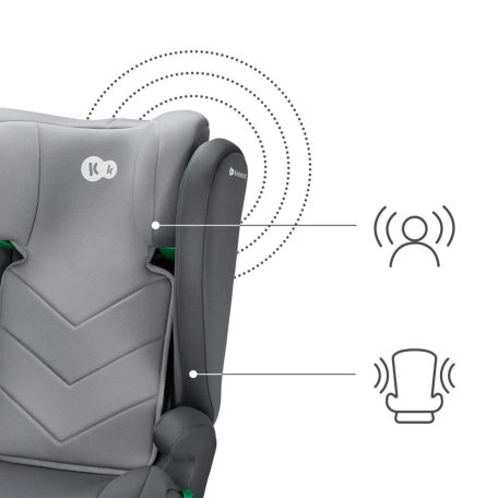 Kinderkraft  I-Spark i-size gyerekülés 100-150 cm  - Grey