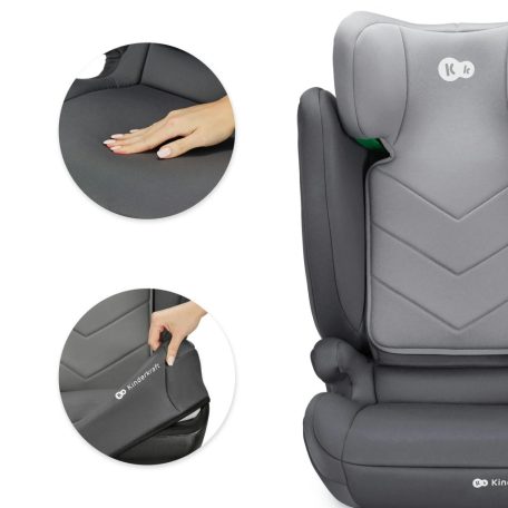 Kinderkraft  I-Spark i-size gyerekülés 100-150 cm  - Grey