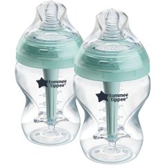 Tommee Tippee Advanced Anti-Colic+ 2*260ml cumisüveg - 0+