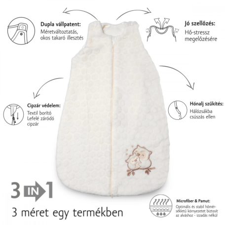 Kenguru Gold hálózsák "POPCORN" 2Tog 4-8 hó Róka