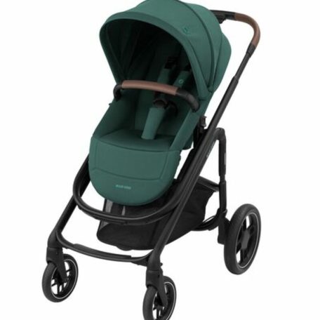 Maxi-Cosi Plaza+ babakocsi mózeskosárral
0- 22 kg, 0-4 év - Essential Green