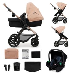 Kinderkraft Moov 2 multifunkciós babakocsi - Sand Beige
