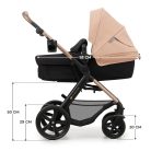 Kinderkraft Moov 2 multifunkciós babakocsi - Sand Beige