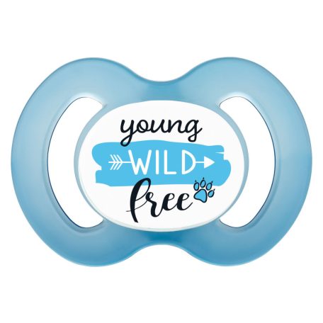 Baby-Nova nyugtató szilikon cumi szimmetrikus 18+hó 2db/csom. - WILD
