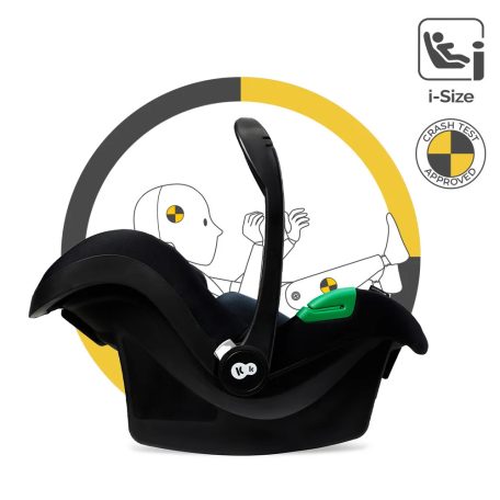 Kinderkraft YOXI  3in1 multifunkciós babakocsi - Pure Black