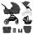 Kinderkraft YOXI  3in1 multifunkciós babakocsi - Moonlight Grey