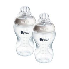 Tommee Tippee Natural Start 2*340ml cumisüveg 3 hó+