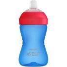Philips Avent 9+ Puha, harapásálló csőrös pohár 300ml
 - kék 
