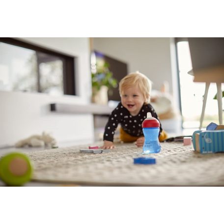 Philips Avent 9+ Puha, harapásálló csőrös pohár 300ml
 - kék 