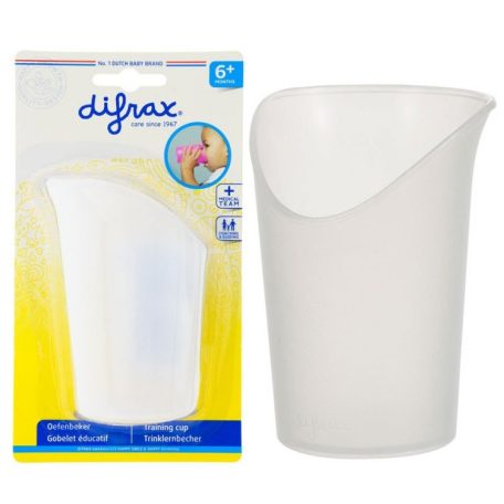 Difrax tanuló pohár, átlátszó 6+