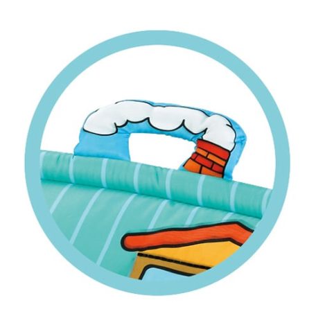 Cangaroo Happy Farm játszószőnyeg - neutral 