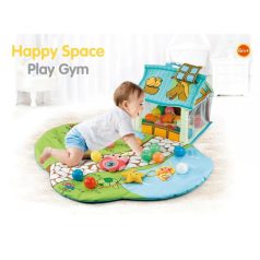 Cangaroo Happy Farm játszószőnyeg - pink