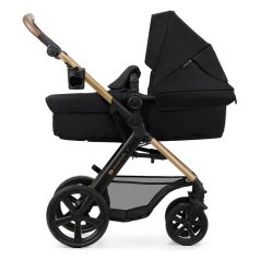   Kinderkraft Moov 2 + Mink pro 4:1 multifunkciós babakocsi - Pure Black
